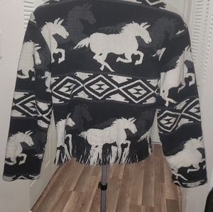 Jacket with Horse Design